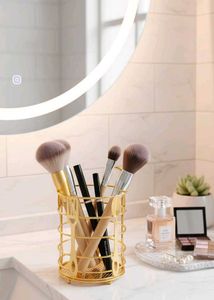 Stylish Gold Utensil Holder