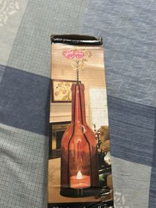 Decorative Bottle Candle Holder