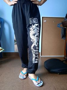 Dragon Print Trousers