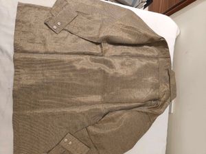 Classic Men's Shirt - Shinny Brown colour