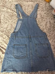 Denim Overall Dress
