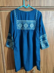 Women Print Anarkali Kurti