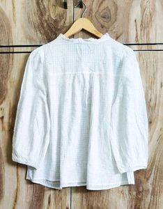 Off White Cotton Tunic