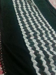 Black Dupatta With Nakab