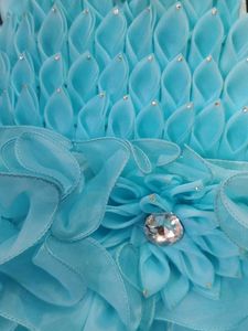 Adorable Aqua Ruffle Dress