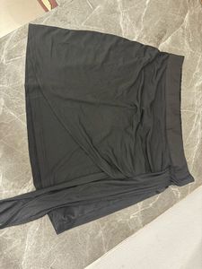 Side Tie-Up Mini Skirt