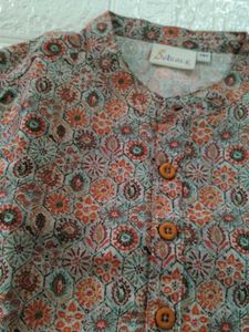 Stylish Printed Cotton Kurta