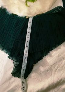 Lace Trim Cami &amp; Ruffled Shorts Set