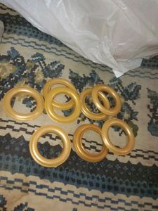 Curtains Rings Total Eight Sets