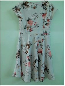 White Floral Dress