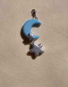 Cute Moon & Star Charm