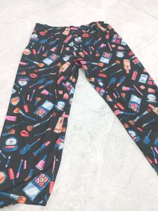 Fun Makeup Print Pajama Pants