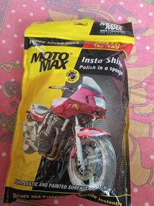 Moto Max and Scotch Brite