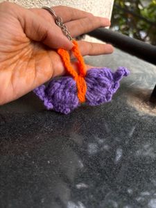 Handmade Crochet Keychain