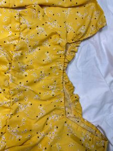 Floral Yellow Top