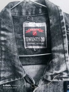 Patched Denim Jacket