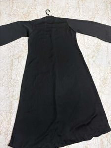 🎉Elegant Black Abaya with Embellishments