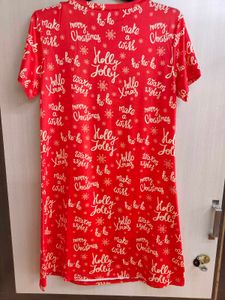 Red Holiday Christmas Dress