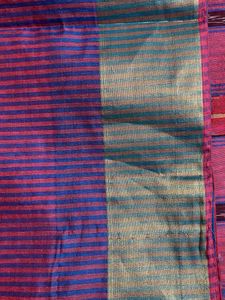 Full falls done cotton saree