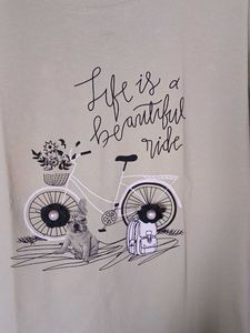 Cute "Life is a beautiful ride" T-Shirt