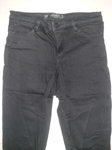 ZARA Y2K-Inspired Black Stretch Skinny Jeans
