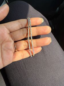 Sparkling Rhinestone Bangle Set