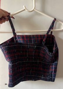 Tartan Plaid Camisole Top