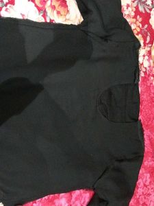 kaftani Black Abaya