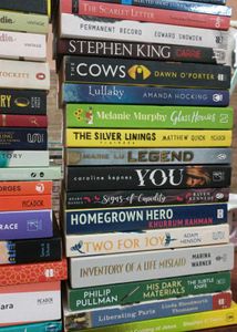 Original authentic Fiction Books Bundle