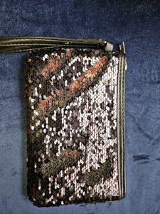Sparkling Sequin Clutch Bag