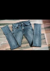 Acid Wash Denim Jeans