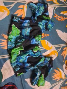Tropical Print Shorts