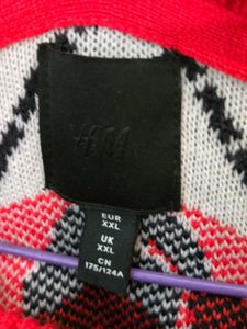 H&amp;M Festive Santa "HO" Christmas Sw