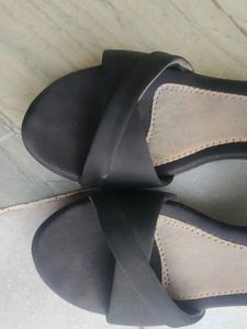 Black Heeled Sandals