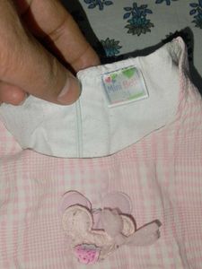 Adorable Pink Plaid Dress &amp; Shorts Set