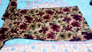 Floral Print Kurta