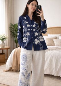 Floral Embroidered Co-ord (New) size 37 bust