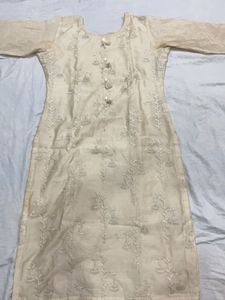 Elegant Embroidered Kurta