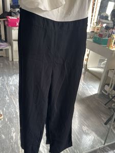 Chic Ruffled White &amp; Black jumpsuit