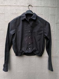New with tag Classic Black Button-Up Shirt