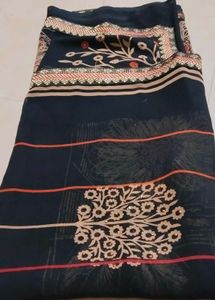 Elegant Floral Design Saree