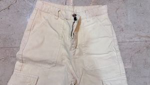 beige Cargo Pants