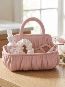 Pretty Pink Makeup & Skincare Organizer Bag