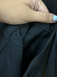 Black Formal Corporate Trouser Pants For Women