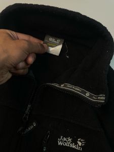 Jack Wolfskin Black Fleece Jacket