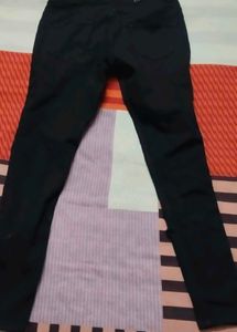 Stylish Black Ripped Jeans
