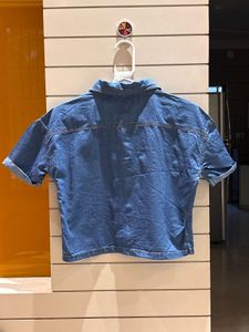 Denim Short Sleeve Shirt