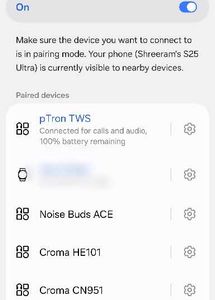 pTron TWS Wireless Earbuds |
