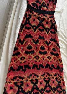 Patterned Maxi Dress