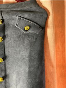 Leather Swade Skirt